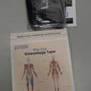 IEADEN Precut Kinesiology Tape for Thumb (Right Hand), 40 Pcs - Thumb Support & Stability, Thumb Pain Relief Athletic Tape - Waterproof & Elastic, Breathable Hypoallergenic Latex-Free Tape, Black