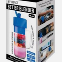 Hy-Impact Better Blender 16 Oz Cordless USB Rechargeable Turbo Power. New