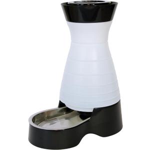 PetSafe Healthy Pet Water Station - Small, 64 oz Capacity - Gravity Pet Water Fountain, Automatic Cat Water Fountain, Dog Water Fountain, Water Dispenser - Removable Stainless Steel Bowl Included