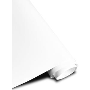 Vinyl Wrap, 1ft x 5ft Car Wrap for Body Protection, Scratch Resistance with Air Release Technology (Matte White)