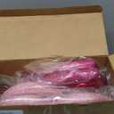 Jenaai 4 Pcs 11 Inch Valentines Large Heart Ornament Pink Glitter Hanging Hearts Decorations for Valentine's Day Tree Home Ceiling Wedding Birthday Party Decorations