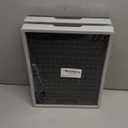 16-Liter Collapsible Storage Crates/Stackable Storage Container Basket, Set of 2 (Black+gray)