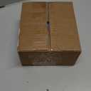 STORi Clear Plastic Small Countertop Vanity Makeup Organizer, Compact Rectangular 4-Compartment Holder for Brushes, Eyeshadow Palettes, & Beauty Supplies, Made in USA