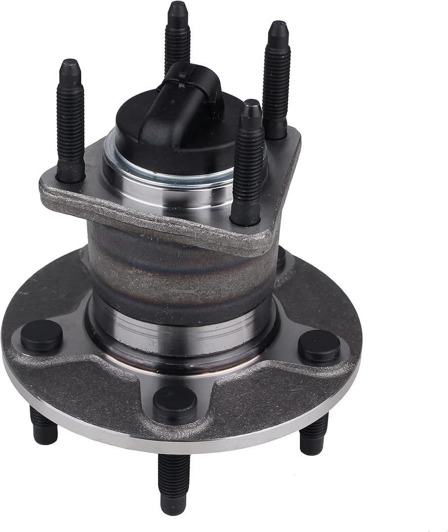 PAROD 512285 Rear Wheel Hub & Bearing Assembly Compatible with 2009-2010 Chevy Cobalt, 2008-2010 HHR, 2004-2012 Malibu, 2005-2010 Pontiac G6, 2007-2009 Saturn Aura 5Lugs