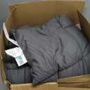 Okeo Tex Blanket, 100% Polyester, Size 90x90, Grey