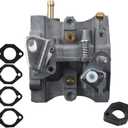 2 x WFLNHB 715671 715668 Carburetor with Gaskets Replacement for Briggs Stratton 715670 715442 715312 715318 185432-0271-E1 185432-0614-E1 Engine