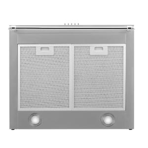 Abode Chimney Cooker Hood Stainless Steel 60cm Extractor Hood & Recirculation with 2x Carbon Filters, Wall Mounted Range Hood Extractor Fan, 3 Speed Settings, ASCH6031SS (Silver)