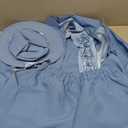 Mens Harry Comedy Costume M-XL Adult 90s Dumb & Dumber Blue Suit Halloween Prom,Size M
