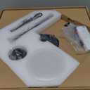 LEDIARY Gazebo Fan,Outdoor Ceiling Fan with Light for Patios and Remote, IP65 Waterproof Plug in Ceiling Fans with Hanging Hook,6 Speeds, 3CCT, Black Ceiling Fan for Porch, Pergola, Canopy