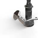 D'Addario Accessories Auto-Trim Tuning Machines - Locking Tuners for Guitars - 6 In Line Setup, Chrome