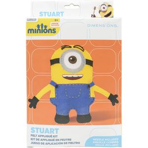 Dimensions Needlecrafts 72-74480 Minions Stuart Felt Applique Kit