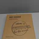 Key Holder for Wall, Key and Mail Holder Organizer with - Key Holder Wall Mount - Round Wooden Rustic Home Decor for Entryway, Mudroom, Hallway, Kitchen Office (Black)