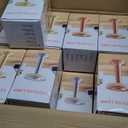 VIHOSE 24 Pcs Gold Cordless Table Lamps LED Portable Rechargeable Table Lamp with Touch Sensor 3 Color Dimming up to 15 Hours Battery Desk Light for Restaurant Nursery Living Room