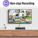 16 Channel Security Recorder DVR,5MP 16CH Surveillance Video Recorder for Security Camera,5MP Hybrid 5-in-1 Camera DVR AHD/TVI/CVI/CVBS/XVI with Human Detection,24/7 Recording(with 2TB Hard Drive)