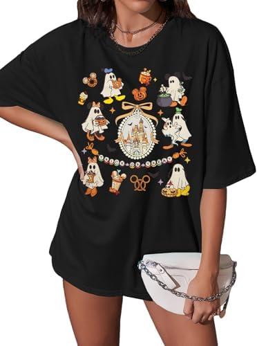 Women Graphic Shirts Magical T Shirt Vacation Holiday Short Sleeve Top Graphic Size 2XL