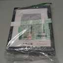 upsimples 8x10 Picture Frame Set of 5, Display Pictures 5x7 with Mat or 8 x 10 Without, Wall Gallery Photo Frames, Black