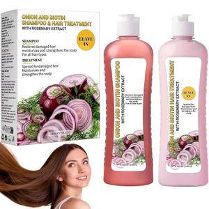 Onion Biotin and Rosemary Shampoo, Onion Rosemary Shampoo for Soft Hair & Shine for Hair Growth, Hair Loss and Thinning Hair