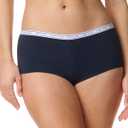 Tommy Hilfiger Women's Cotton Logo Boyshort Underwear 6-pack (L)