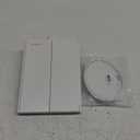 deweisn Floor Mount Tri-Fold Lighted Vanity Mirror with 21 LED Lights, Touch Screen and 3X/2X/1X Magnification, Two Power Supply Modes Make Up Mirror,Travel Mirror (White)