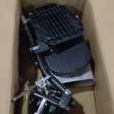 Medline Comfortable Folding Wheelchair with Swing-Back, Desk-Length Arms and Elevating Footrests, 18W x 16D Seat