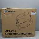 MERACH Ab Machine, Sit Up Exercise Equipment with 3 Adjustable Resistance Levels, Automatic Rebound Ab Crunch Machine for Core Workout, Ab Workout Equipment for Stomach