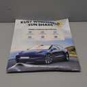 KUST Windshield Sun Shade for 1992-2025 2026 Ford Econoline E-Series Van & Motorhome E-150 E-250 E-350 E-450 Accessories Sun Shade Window Sun Visor Protector Foldable Blocks UV Rays Keep Car Cooler