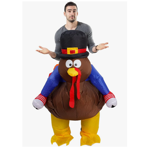 Thanksgiving Inflatable Costumes Adult, Inflatable Turkey Costume - Party Funny Costumes-Blow up Costumes for Men，Thanksgiving Costume