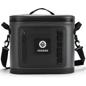 Vogano 40 Can Soft Cooler Bag - Insulated Leak-Proof Large Cooler Bag with Roll-Top Waterproof Seal | Portable Ice Chest for Camping, Beach, Travel, Picnics | 24HR Cold Retention