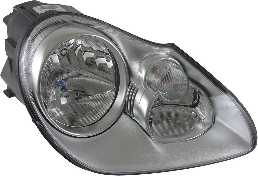 Valeo 46659 Passenger Side Headlight Compatible with Porsche Cayenne 2003 - 2006