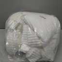 Extra Large Bath Towel Set of 6 (40"x80"),Oversized Bath Sheet Super Soft Highly Absorbent Microfibers Quick Dry Luxury Shower Towel for Bathroom Spa Gym Hotel Yoga(White, 6Piece)