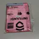 INFILAND for iPad mini 7 Case (A17 Pro), iPad mini 6 Case, iPad mini 7th/6th Generation Case 2024/2021 8.3 Inch, Glitter Cute Protective Clear Cover with Pencil Holder for Kids Girls, Pink (Rose red)