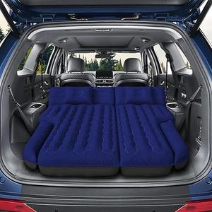Inflatable SUV Air Mattress Bed Car Mattress for SUV, Double-Sided Flocking Travel Camping Bed Car Air Mattress, Car Sleeping Mattress Bed for Universal SUV with Air Pump & 2 Pillows Inflatable SUV Air Mattress Bed Car Mattress for SUV, Double-Sided Flocking Travel Camping Bed Car Air Mattress, Car Sleeping Mattress Bed for Universal SUV with Air Pump & 2 Pillows