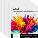 Cricut Sublimation Printable Iron-On - 8.5 in x 11 in (10 ct)