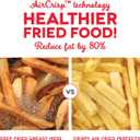Dash Compact Air Fryer - Healthy Cooking with Auto Shut-Off Feature, Adjustable Temperature Control & Nonstick Fry Basket - Has AirCrisp Technology - 2 Quart - Aqua, 2qt
