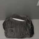 H.VERSAILTEX Stretch Velvet Sofa Covers for 3 Cushion Couch Covers Sofa Slipcovers Furniture Protector Soft with Non Slip Elastic Bottom, Crafted from Thick Comfy Rich Velour (Sofa 72"-90", Gray)