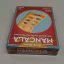 Pressman Mancala Board Game | Fun Classic Table for Adults & Kids | Includes 48 Glass Mancala Stones and Wood Hinged Playing Board | 2 Players, Ages 6+