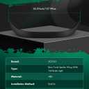 SCITOO Black ABS Rear Trunk Spoiler Wing 50.78 Inch x 4.33 Inch Replacement fit for 2001-2005 for Honda Civic