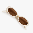 VANLINKER Polarized Retro Oval Sunglasses for Women and Men Small 90s Style VL9580