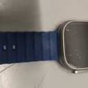 Apple Watch Ultra 2 [GPS + Cellular, 49mm] - Titanium Case with Blue Ocean Band, One Size