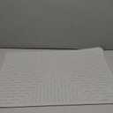 OHMO Cat Litter Mat Trapping Mat Premium Silicone Rubber 23.5x16 Ash Grey, Waterproof and BPA Free Kitty Litter Box Mat, Easy to Clean and Keeps The Floor Tidy