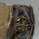 Lawei 10 Pack 1/4 Inch Clevis Grab Hook, G70 Forged Steel Transport Chain Hook, Heavy Duty Safety Chain Hook for Trailer Truck, Chromate Finish Safety Hooks, Suitable for 6mm Chain