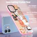 Toycamp for iPhone 12/12 Pro Case for Women, Vintage Collage Art Design, Girls Teens Cute Print Case with Ring Kickstand Cover for iPhone 12/12 Pro (6.1 Inch) (Pink Quotations)