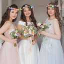 Syhood Rose Style Crowns Making Kit, 168 Pcs Parts, Make Your Own Flower Crown Wreath Headbands Craft Set Hair Accessories Handmade DIY Floral Crown Garland Kit Presents for Woman Adult Party