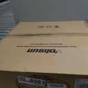 VOLISUN Fandelier Ceiling Fans with Lights and Remote, 19.7in Low Profile Ceiling Fan Flush Mount, 3000K-6500K Dimmable, Modern Ceiling Fans with Lights for Bedroom, Living Room, Kitchen(Gold)