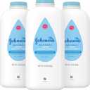 4 x Johnsons Baby Powder with Aloe & Vitamin E Pure Cornstarch - 22 oz.
