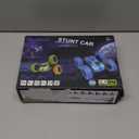 Remote Control Car for Kids Ages 6+, RC Cars Stunt Car Toy 4WD Double Sided 360 Rotating Remote Control with Headlights, Birthday Xmas Gifts for Boys 6 7 8 9 10 11 12 Green