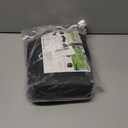 UIRWAY Fire Pit Cover 44 Inch Round, Waterproof Outdoor Fire Pit Cover, 600D Heavy Duty Oxford Fabric Firepit Cover with PVC Coating, Strong Tear & Windproof Patio Fire Pit Table Cover, Black