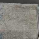 zesthome 5x7 Area Rugs - Stain Resistant Washble Rug, Modern Abstract Rugs for Living Room, Bedroom, Super Soft Area Rug, Low Pile, Entryway Rug (Blue, 5'x7')