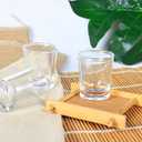 Mfacoy 30 Pack Shot Glasses Set with Heavy Base, 1.6 oz Clear Shot Glasses Bulk, Small Whiskey Shot Glass for Vodka, Whiskey, Tequila, Espressos, Spirits & Liquors, Clear Glass