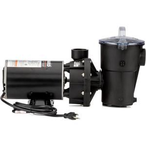 Hayward W3SP1580X15 Power Flo Pool Pump, 1.5 HP, Black